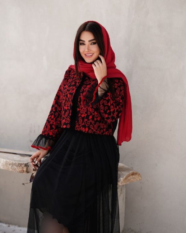 ست دو تیکه طرح گل