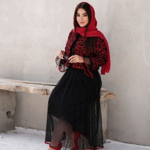 ست دو تیکه طرح گل